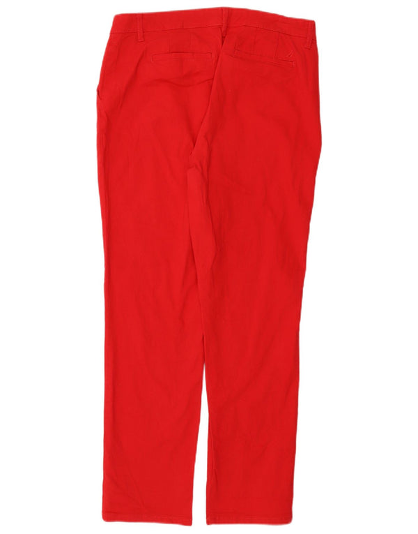 Женские узкие брюки чинос Nautica, США 8, средние W30 L28, красный хлопок