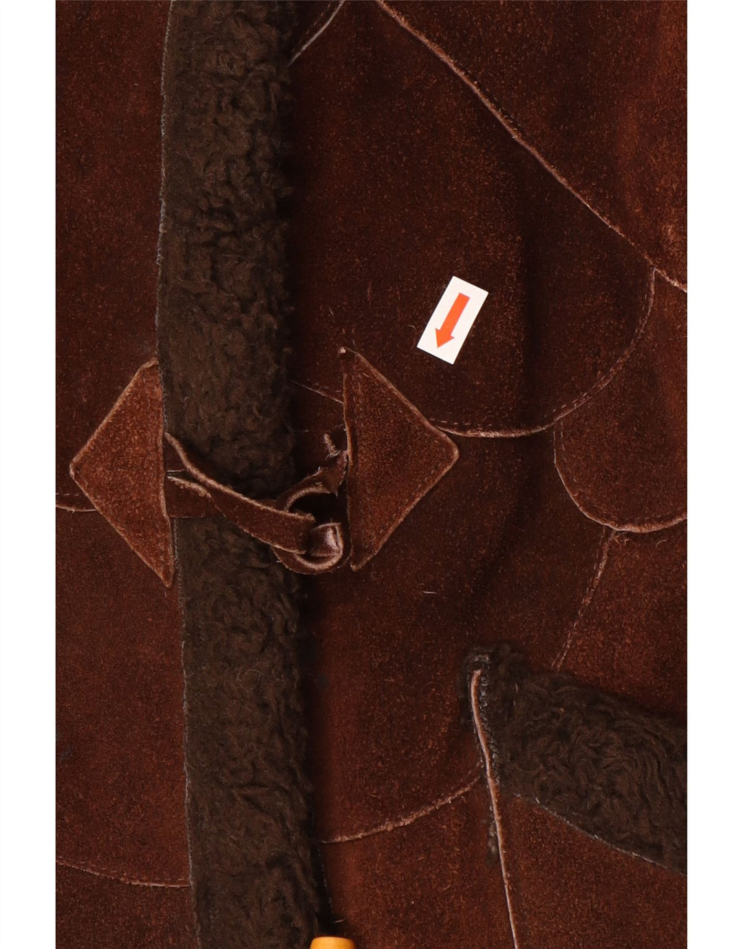 Женская дубленка VINTAGE UK 14 Средний Коричневый