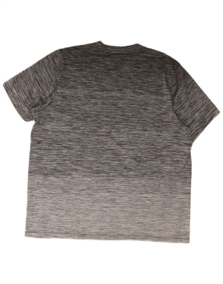 Мужская футболка Adidas Top Medium Grey в крапинку