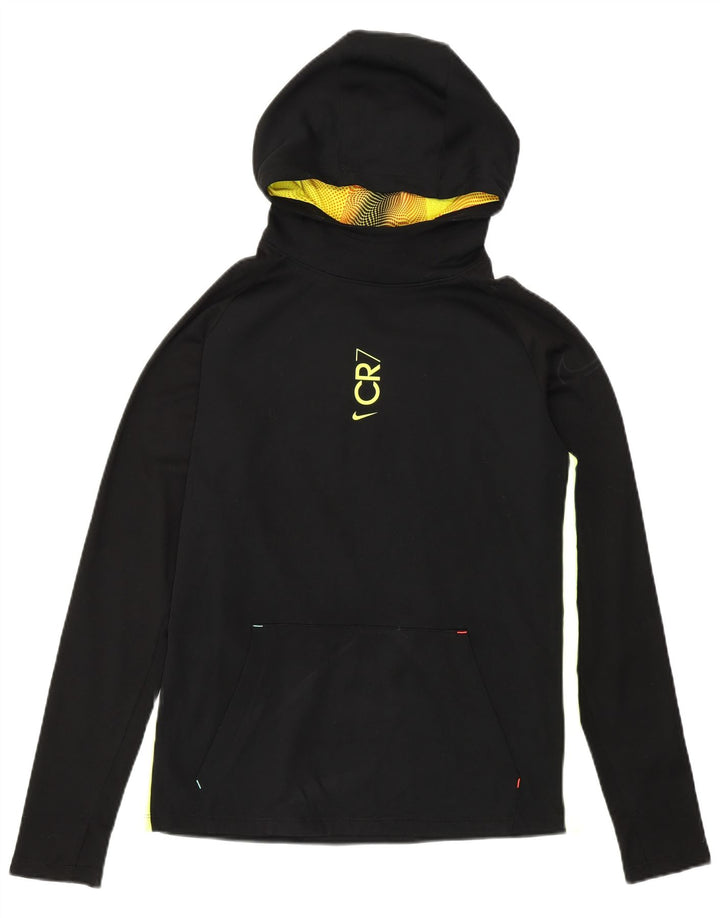 Джемпер с капюшоном Nike для мальчиков Криштиану Роналду, 12–13 лет, большой черный, спортивный