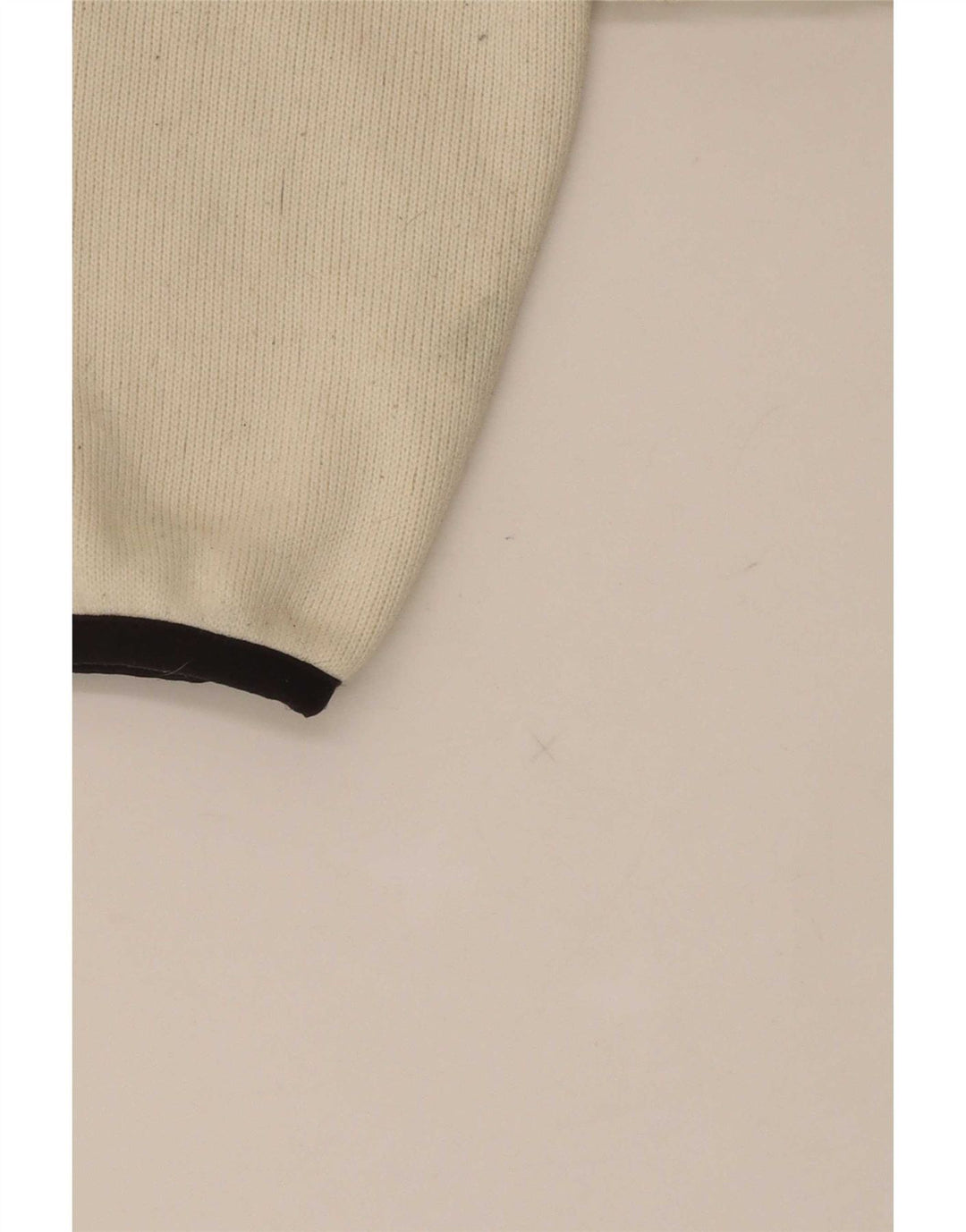 Женский свободный свитер Dkny с молнией 1/4, Великобритания, 6 XS, белый полиэстер