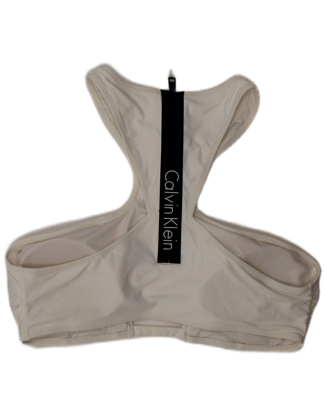Женские купальники с рисунком Calvin Klein, большой размер, белый полиэстер