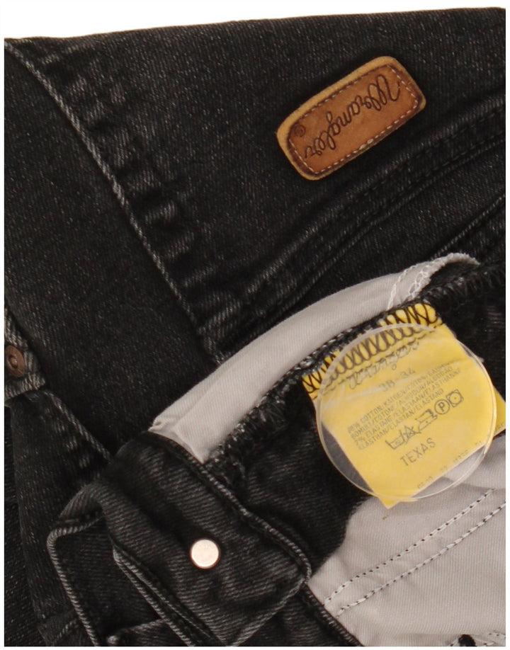 Мужские прямые джинсы Wrangler Texas W38 L28, черный хлопок