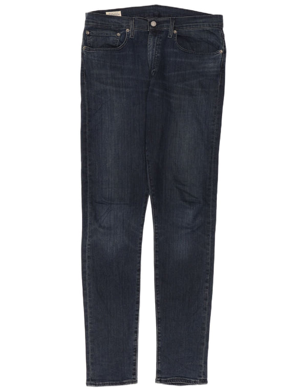 Женские зауженные джинсы Levi's 512 W34 L36 Темно-синие