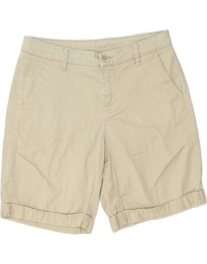 BENETTON Womens Chino Shorts IT 40 Small W26 Beige Cotton | Vintage Benetton | Thrift | Second-Hand Benetton | Used Clothing | Messina Hembry 