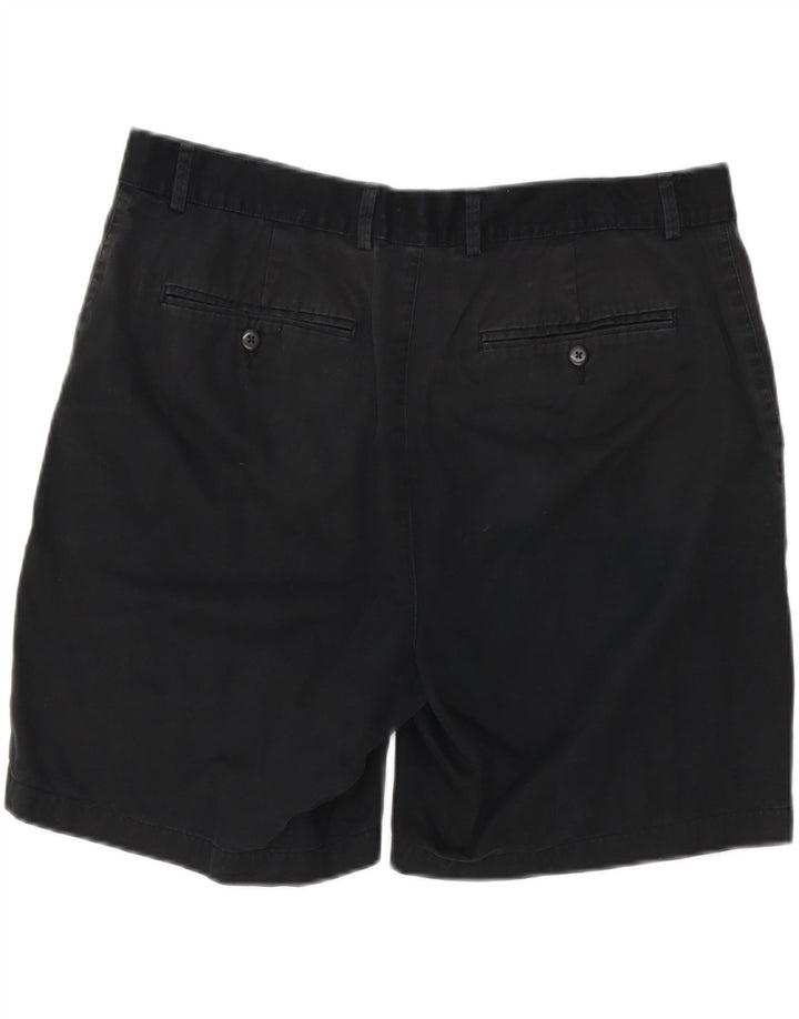 IZOD Мужские шорты чинос W36, большие черные, хлопок