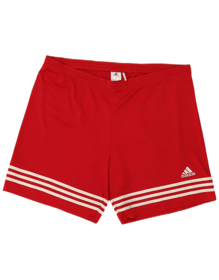 Мужские спортивные шорты Adidas Climalite XL, красный полиэстер