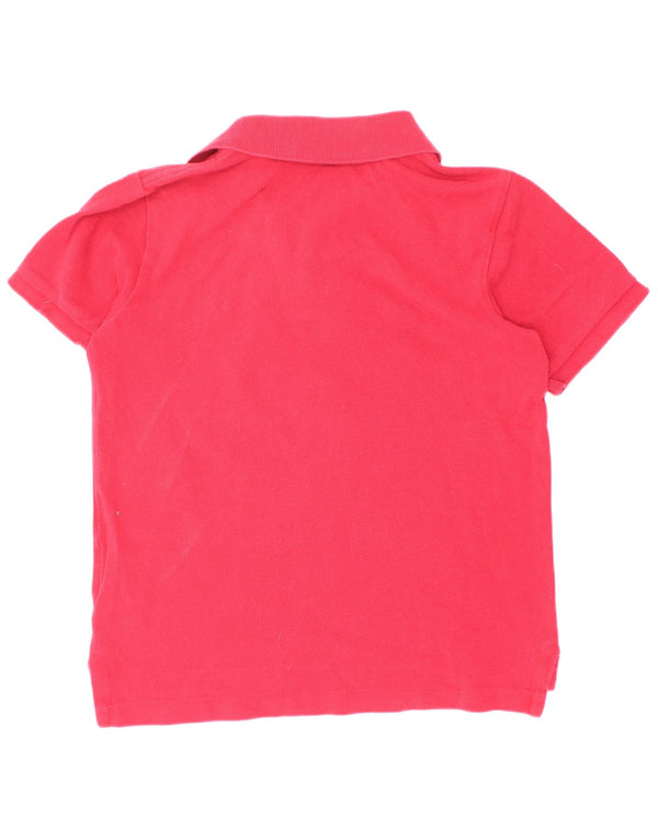 Рубашка Polo Ralph Lauren для мальчиков 3-4 лет, красная, хлопковая