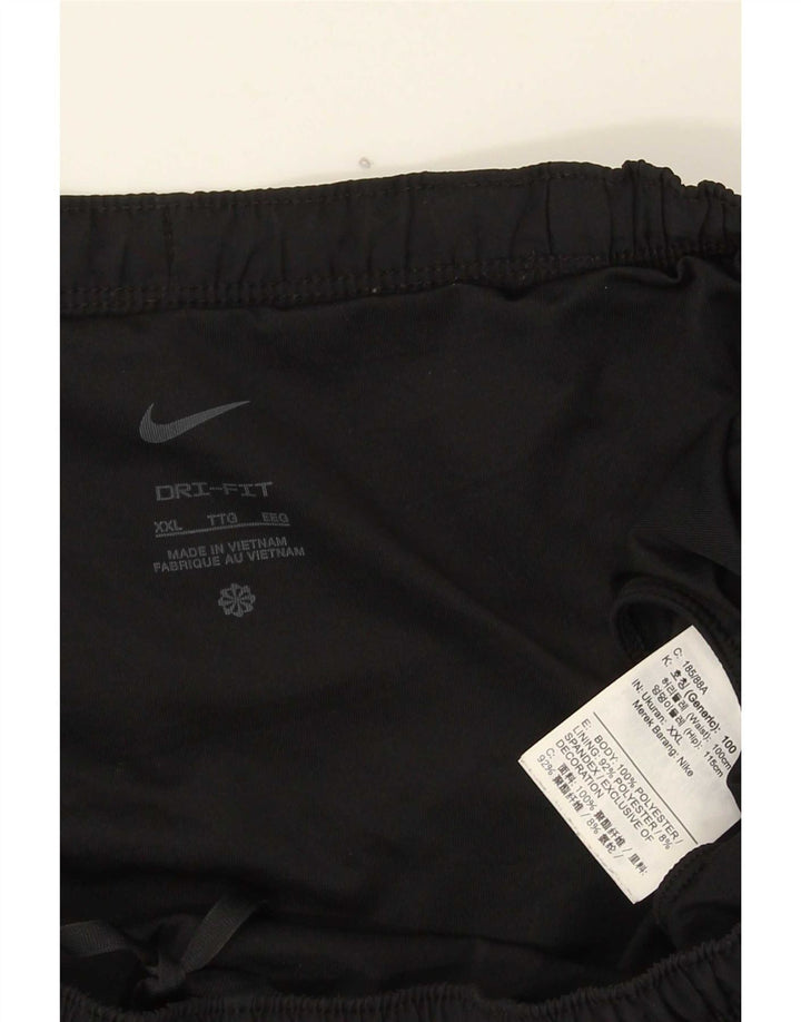 Мужские спортивные шорты Nike Dri Fit 2XL, черный полиэстер