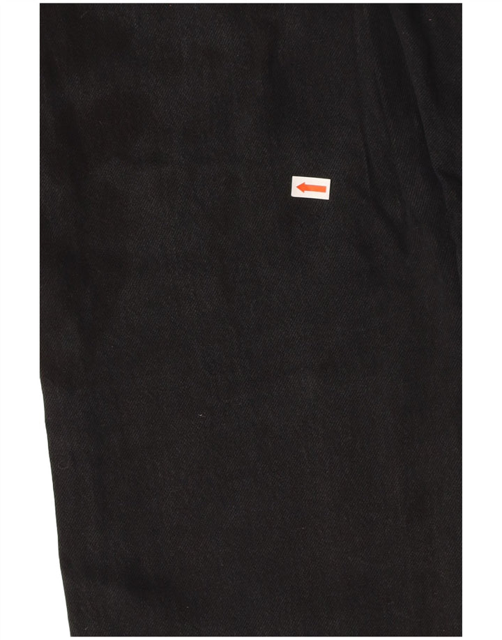 Мужские прямые джинсы LEVI'S 501 W29 L32, черный хлопок