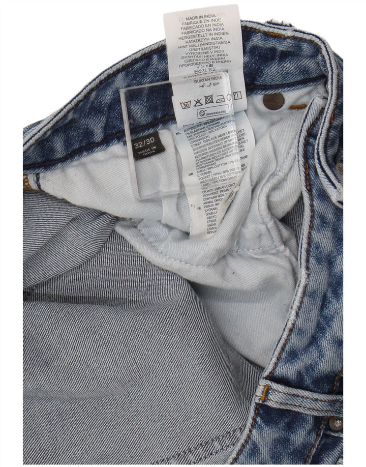 Мужские прямые джинсы G-Star W32 L27, синий хлопок