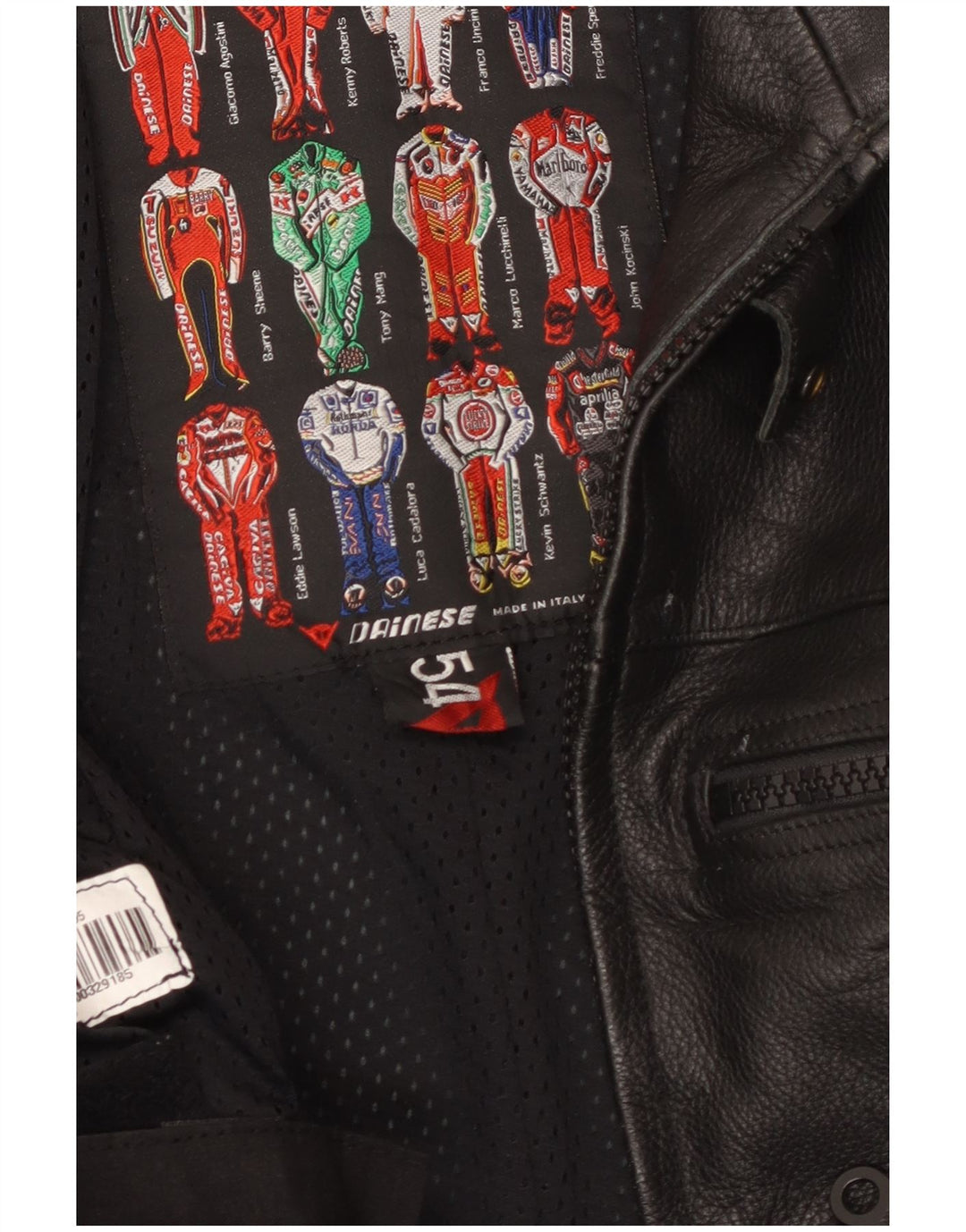 Женская кожаная куртка DAINESE Moto Racer EU 54 2XL, черная