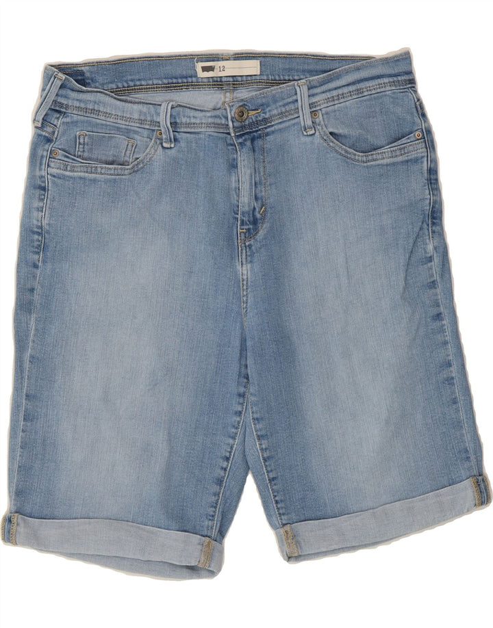 LEVI'S Womens Denim Shorts US 12 Large W32  Blue Vintage Levi's and Second-Hand Levi's from Messina Hembry 