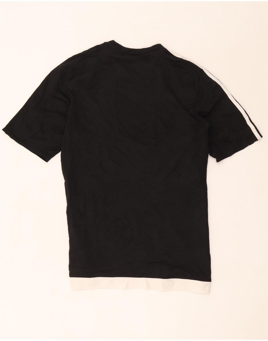 Мужская футболка Adidas Climalite Top Medium Black с цветными блоками из полиэстера