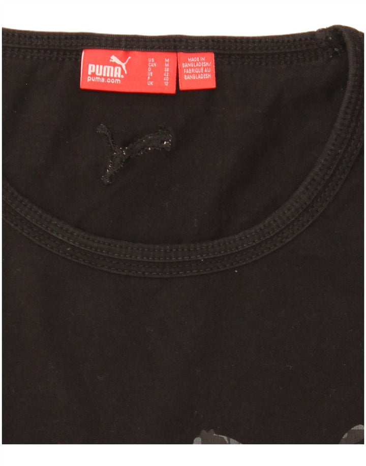 Женский топ с длинным рукавом Puma UK 12, средний черный