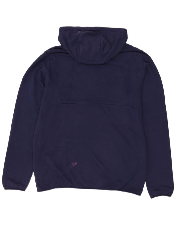 Мужской джемпер с капюшоном PUMA, маленький, темно-синий, хлопок