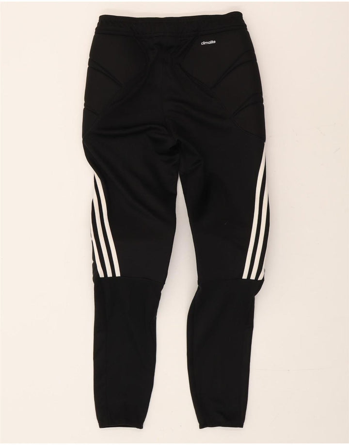Мужские леггинсы Adidas Climalite, маленькие черные из полиэстера