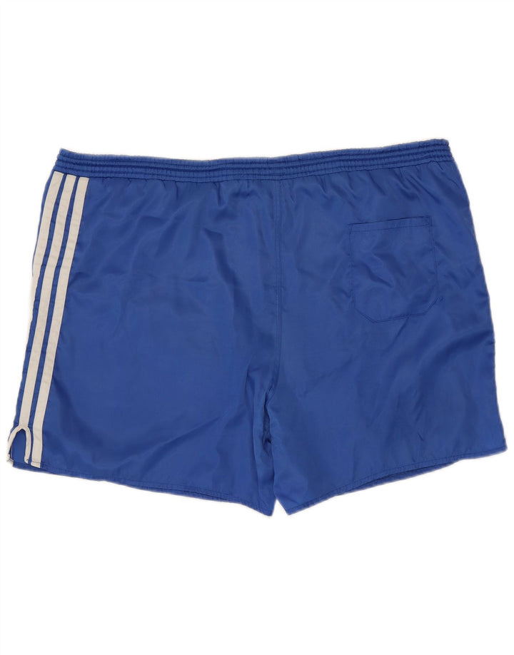 Мужские спортивные шорты Adidas XL синие из полиамида