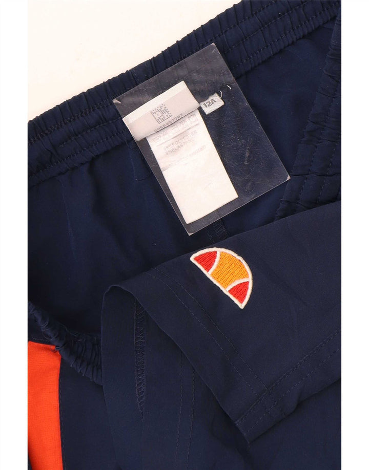 Спортивные шорты Ellesse для мальчиков 11-12 лет, темно-синие, полиэстер
