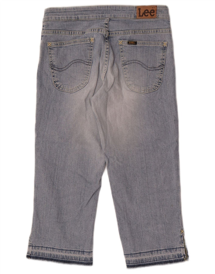 Женские капри Lee W27 L19 синие, хлопок