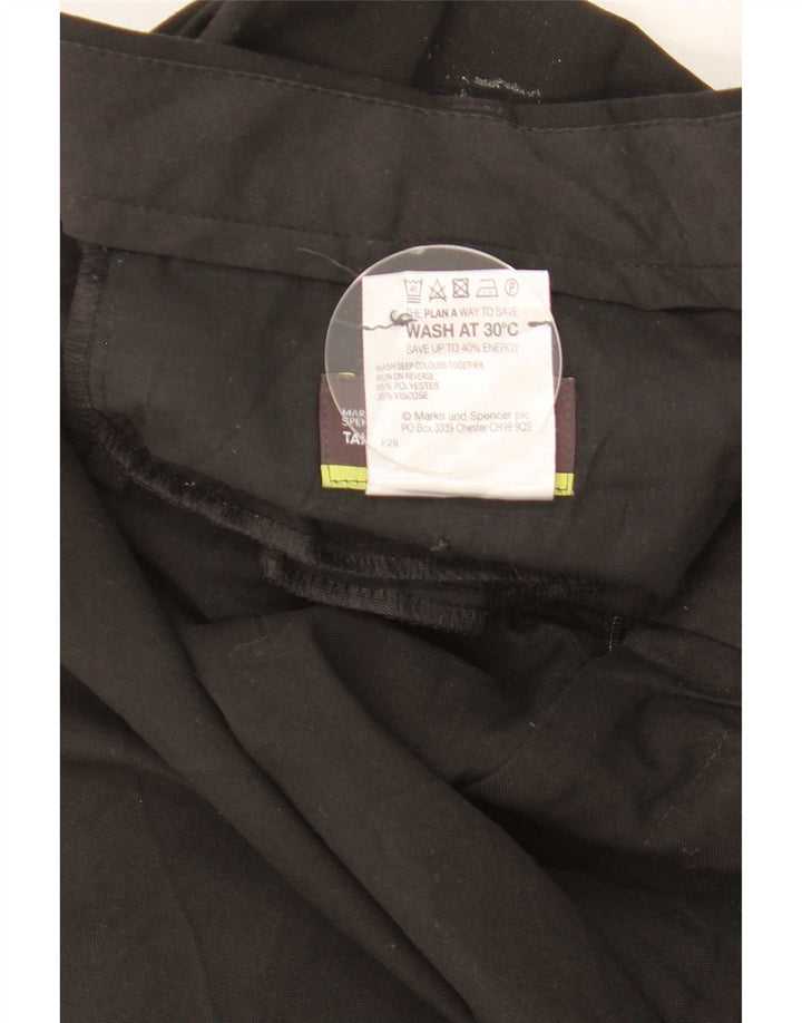 Мужские прямые костюмные брюки Marks & Spencer W40 L31 черные