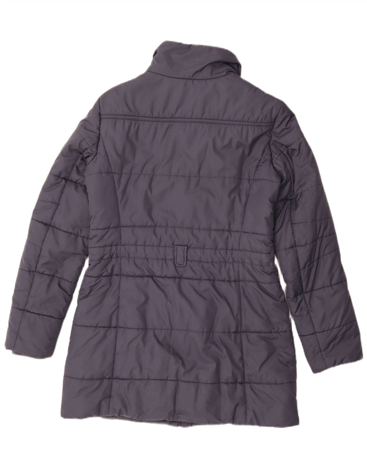 Женское стеганое пальто Esprit UK 12 Medium Navy Blue