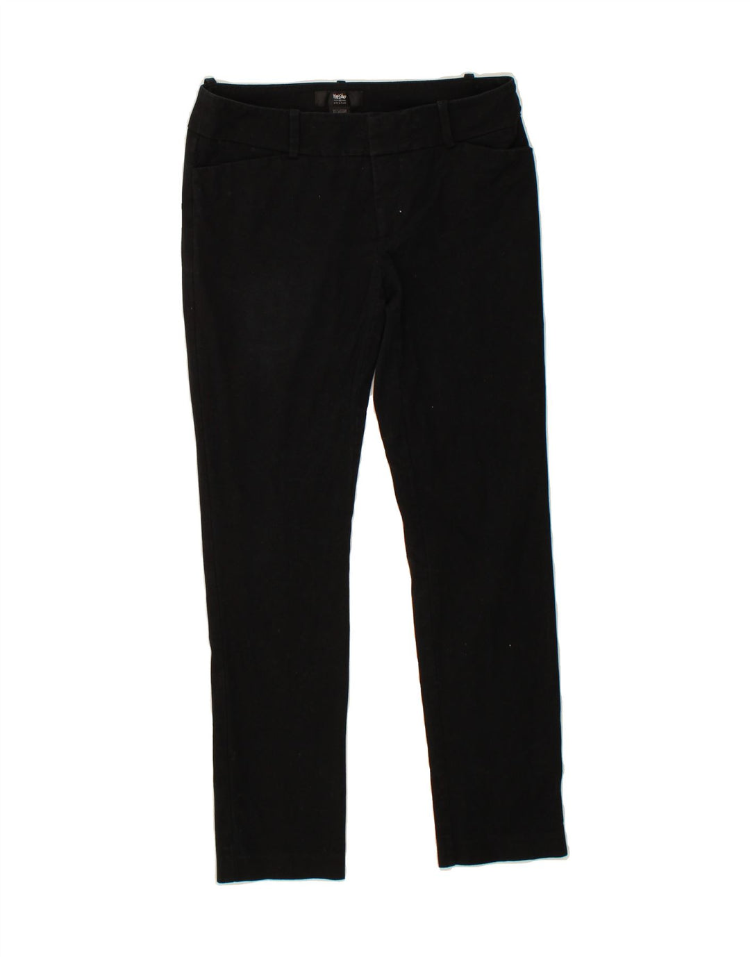 MOSSIMO Womens Stretch Slim Casual Trousers US 4 Small W27 L28 Black Vintage Mossimo and Second-Hand Mossimo from Messina Hembry 