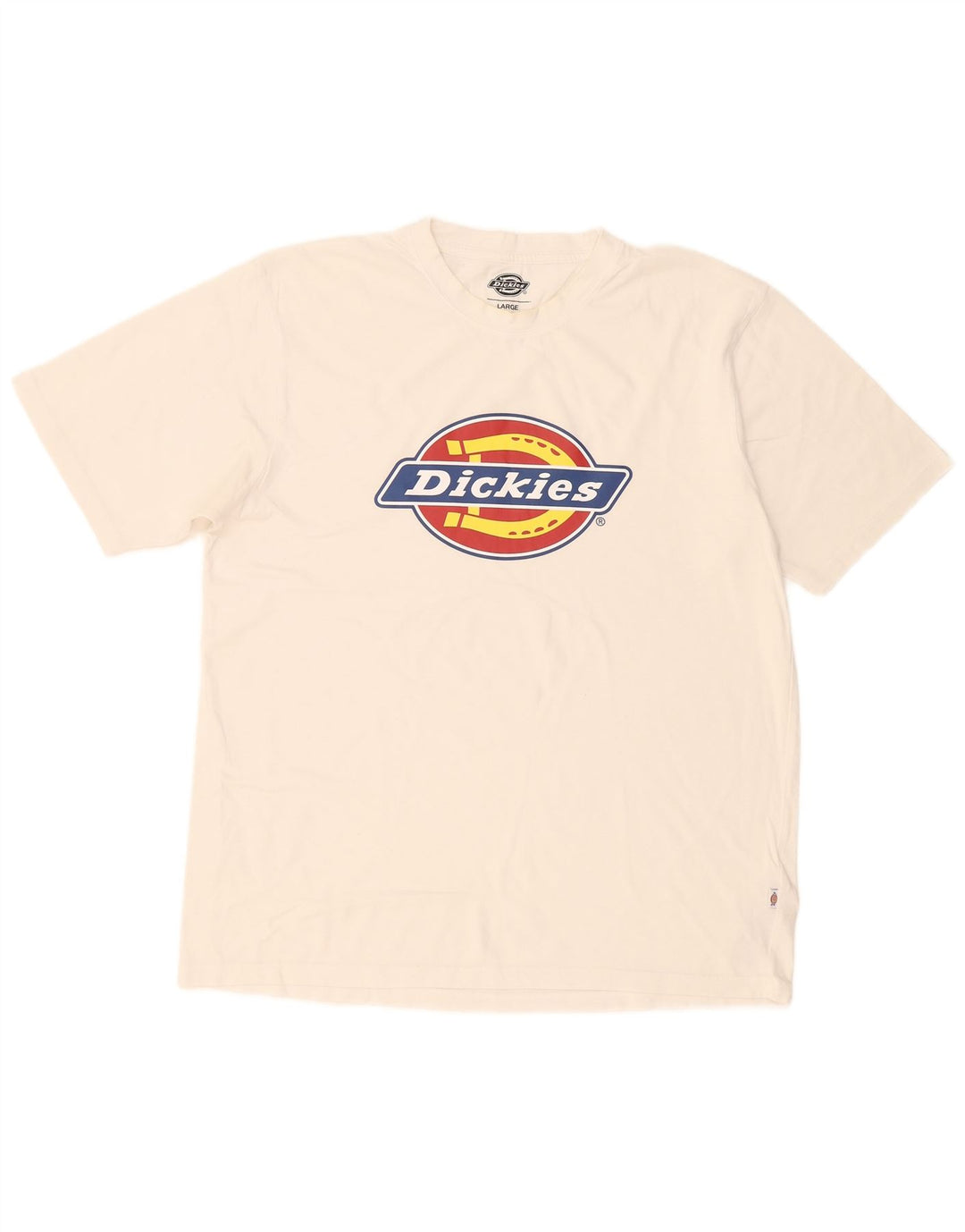 Мужская футболка с рисунком Dickies, большой белый хлопок