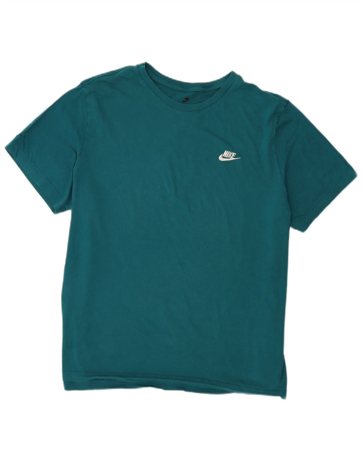 Мужская футболка Nike Top 2XL Бирюзовый хлопок