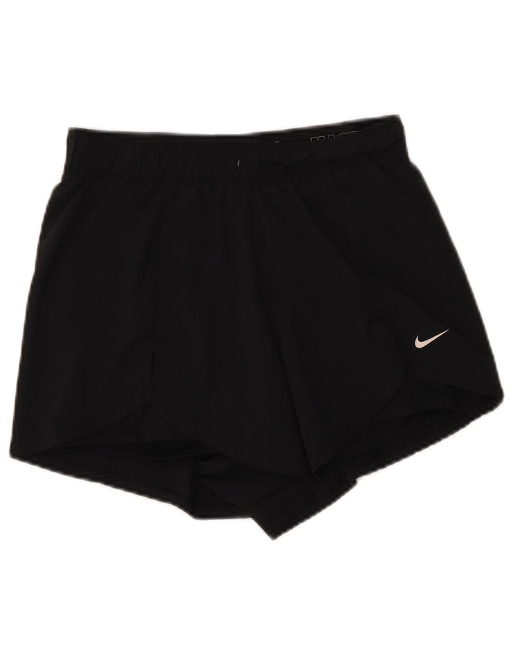 Женские спортивные шорты Nike UK 8, маленькие черные
