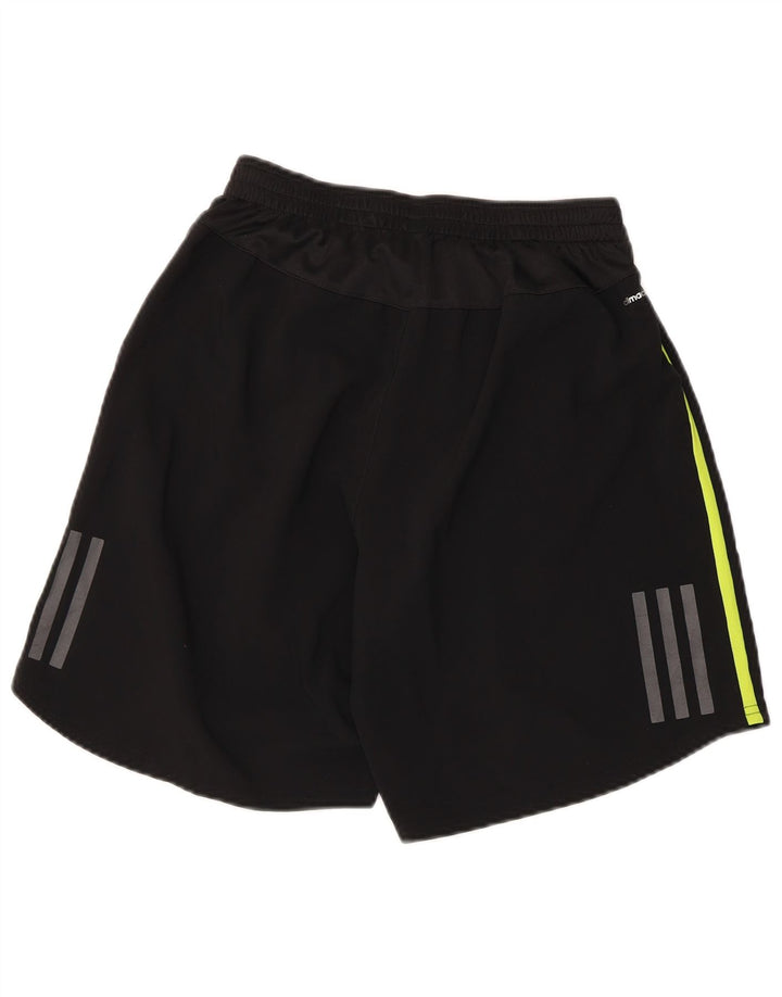 Мужские спортивные шорты Adidas, маленькие черные, с цветными блоками