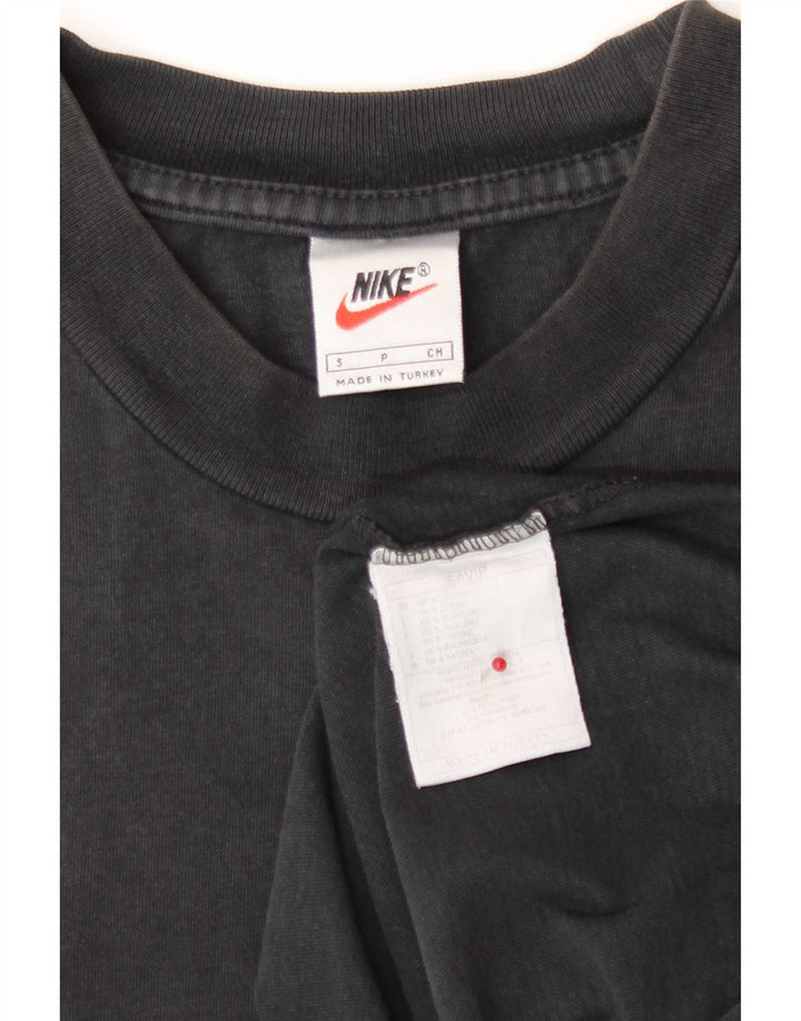 Мужская футболка Nike, маленький черный хлопок