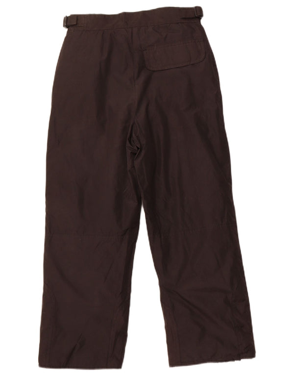 LONDON FOG Женские брюки-ветровка с высокой талией, маленькие W26 L22, черные