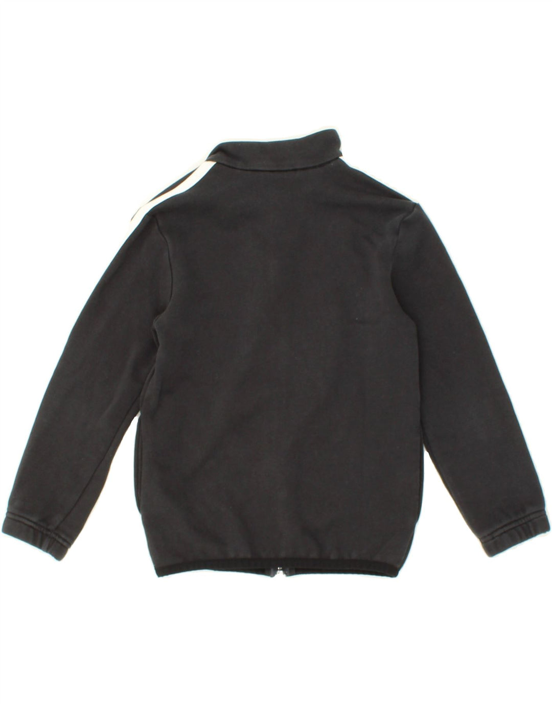 ADIDAS Boys Tracksuit Top Jacket 5-6 Years Black Cotton Vintage Adidas and Second-Hand Adidas from Messina Hembry 