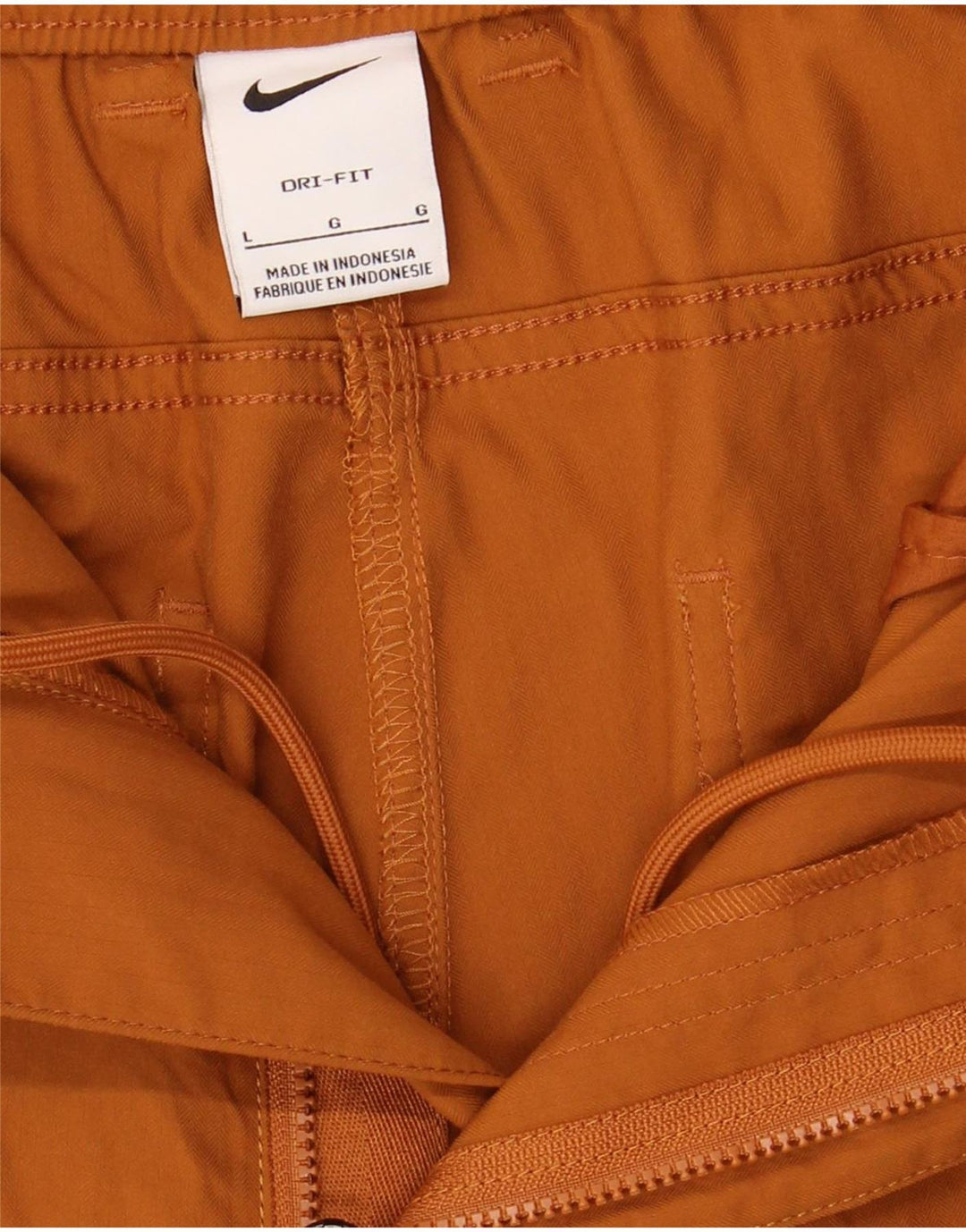 Мужские брюки-карго Nike Dri Fit Slim W36 L29, коричневые, полиамид