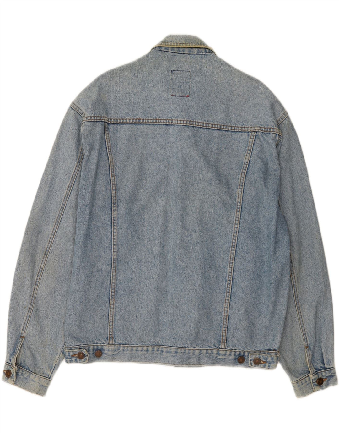 Мужская джинсовая куртка Casucci UK 40, большая синяя, хлопок