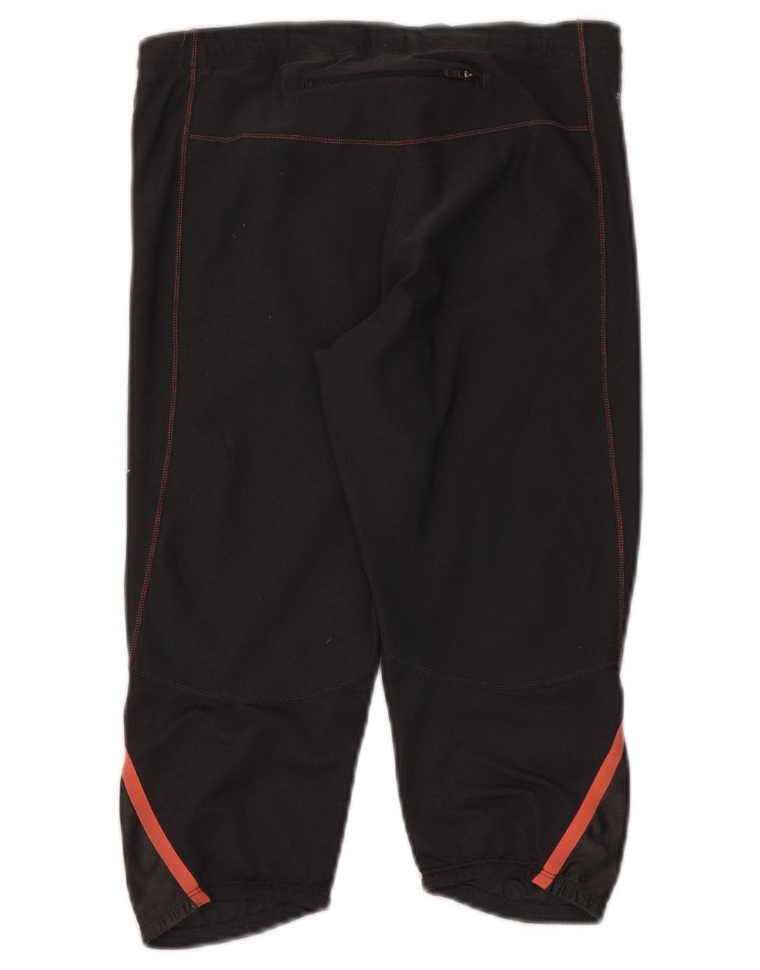 Женские спортивные брюки-капри Nike Dri Fit UK 14, средний черный полиэстер