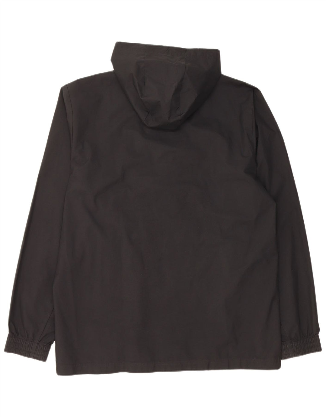 Мужская дождевик ADIDAS с капюшоном UK 38, средний черный, полиэстер