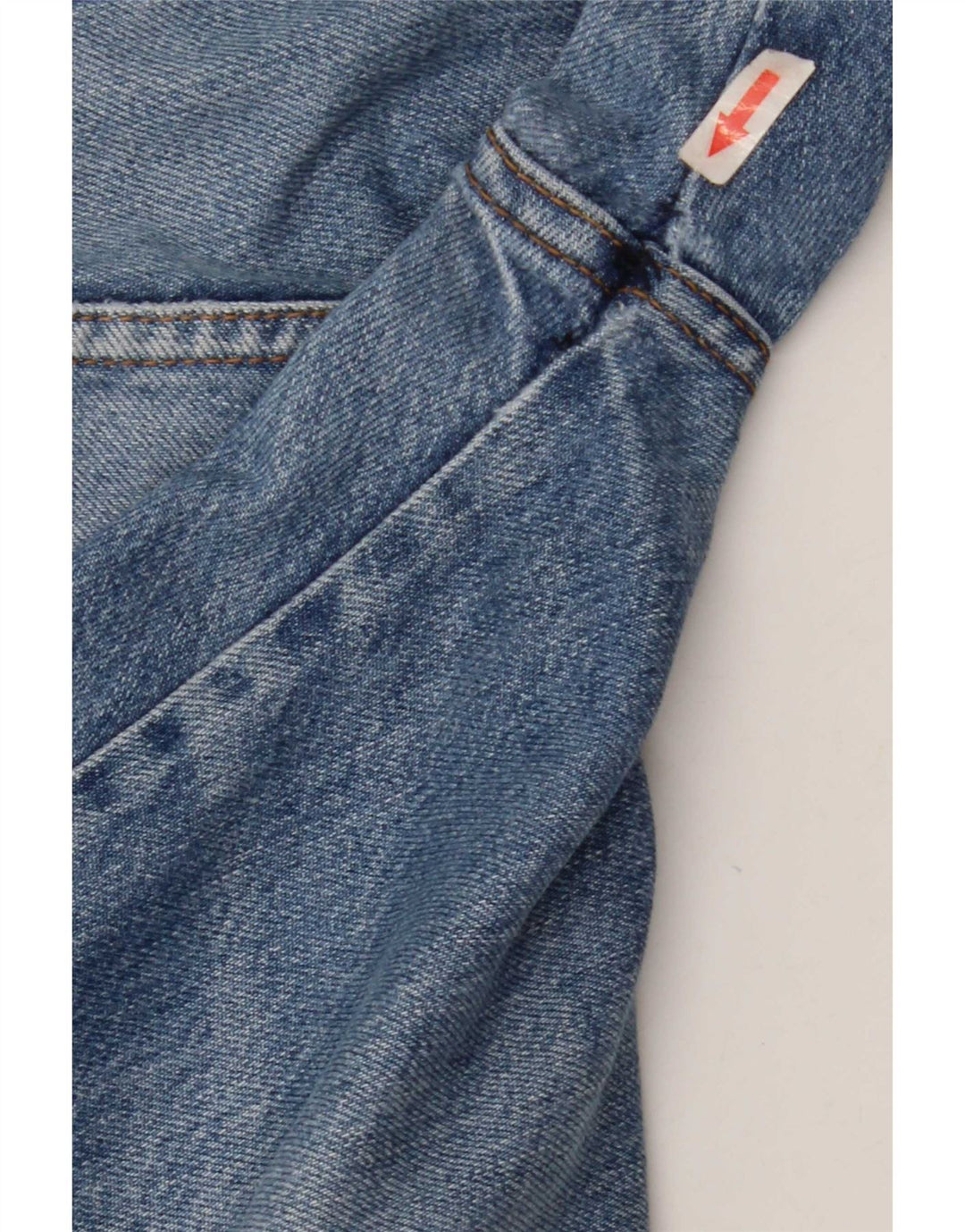 Мужские прямые джинсы Wrangler Texas с потертостями W36 L32, синий хлопок