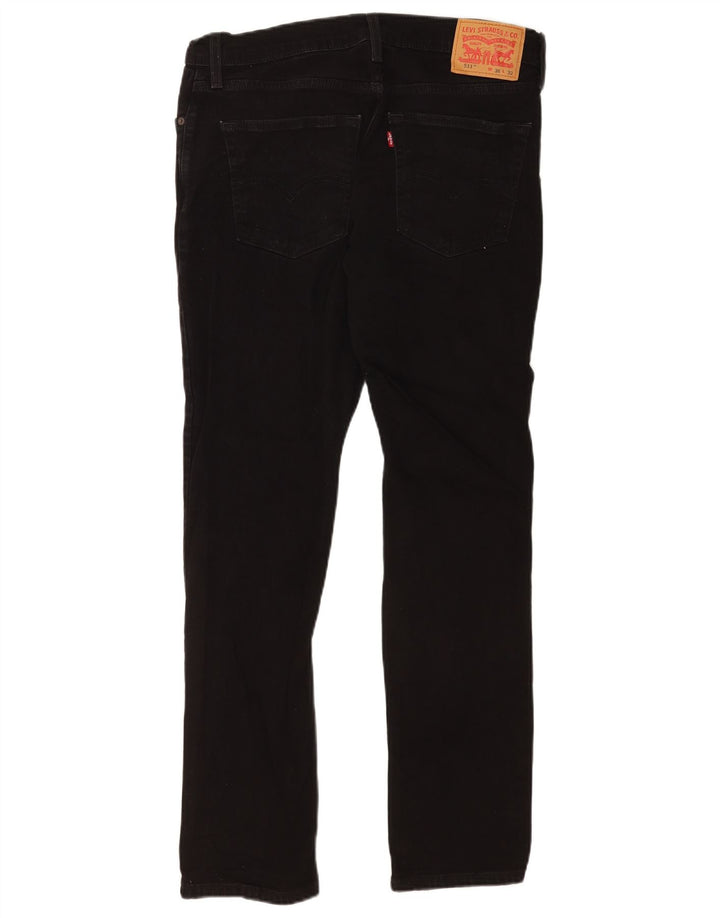 Мужские джинсы Levi's 511 Slim W36 L32, черный хлопок