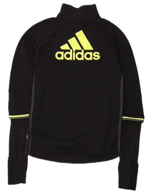 Adidas Men Chelsea FC Графический топ с длинным рукавом XS Черный полиэстер