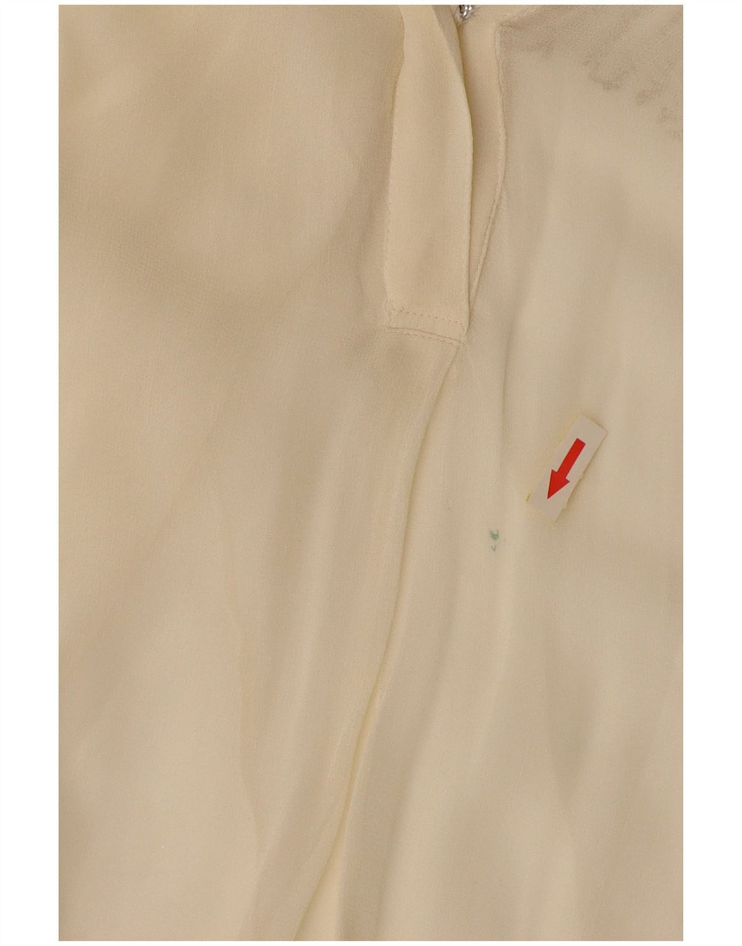 Женская прозрачная блузка Mango Top UK 12, средний цвет из белой вискозы