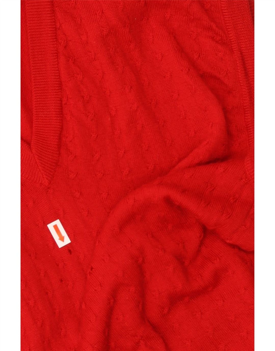 MORGANO Мужской жилет безрукавка маленький красный шерстяной