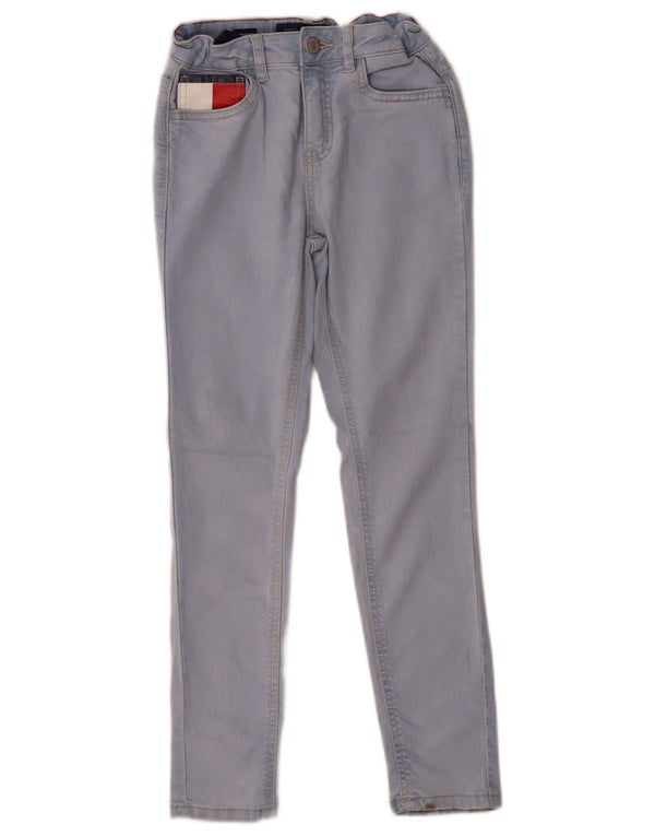 Джинсы скинни Tommy Hilfiger для мальчиков 9–10 лет W24 L23, синий хлопок