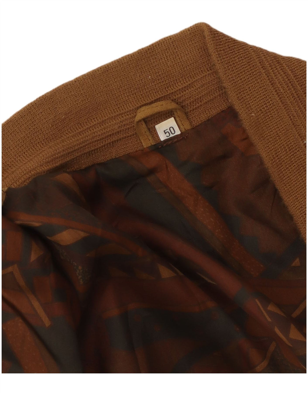 Мужской замшевый бомбер VINTAGE IT 50, большой, коричневый