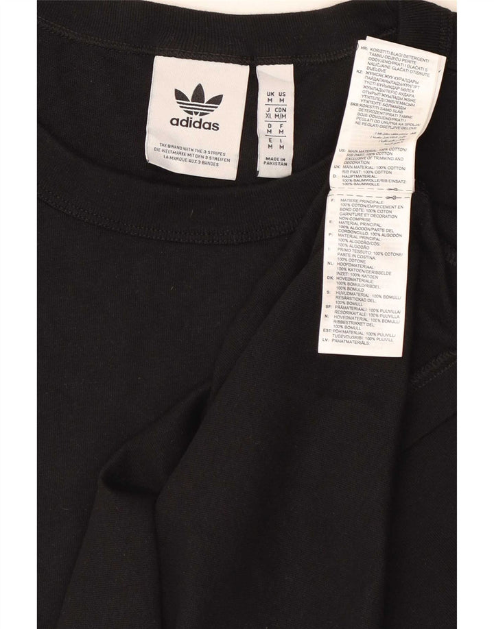 Мужская футболка Adidas Top Medium Black Cotton