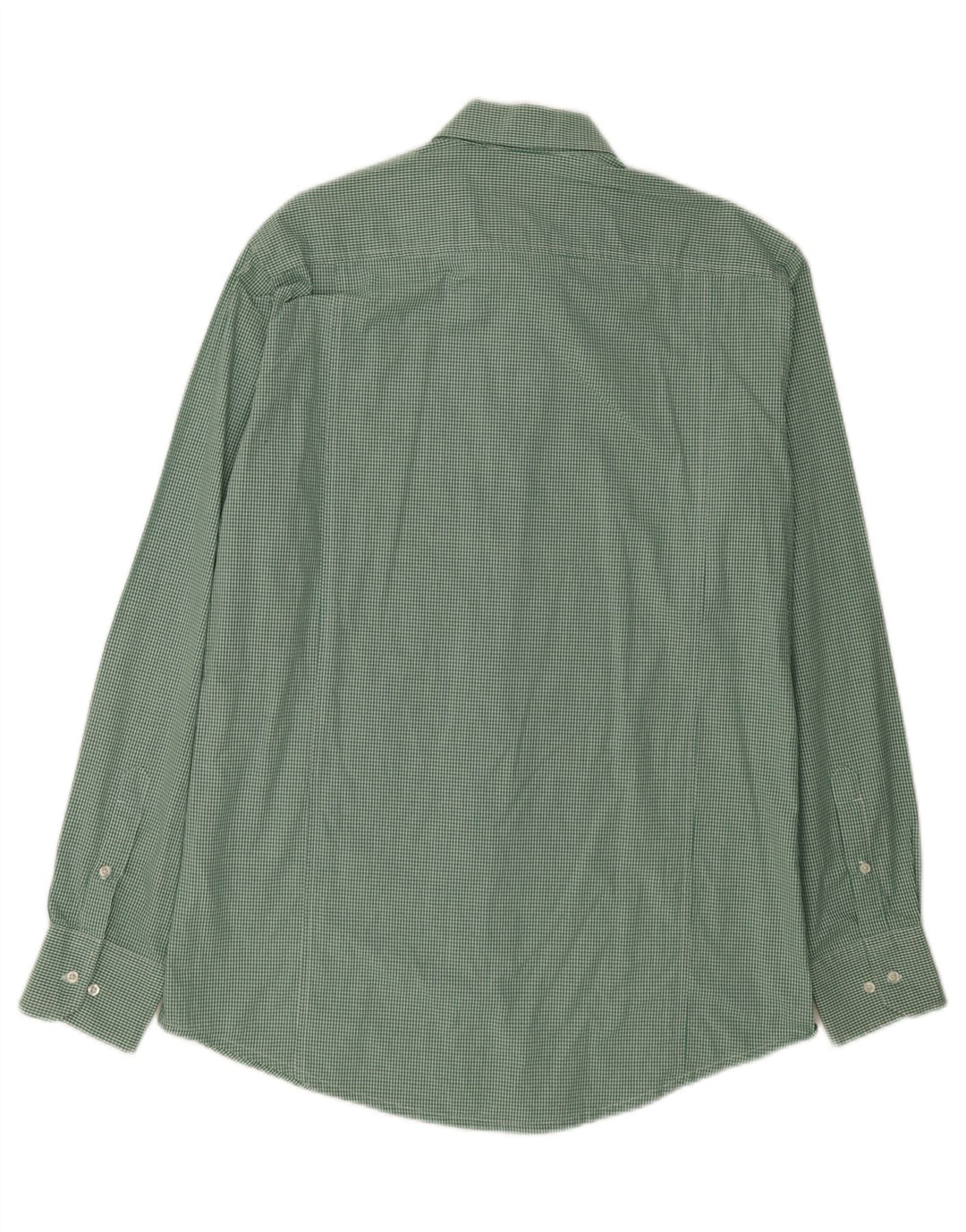 KAPPA Mens Shirt 2XL Green Gingham Cotton