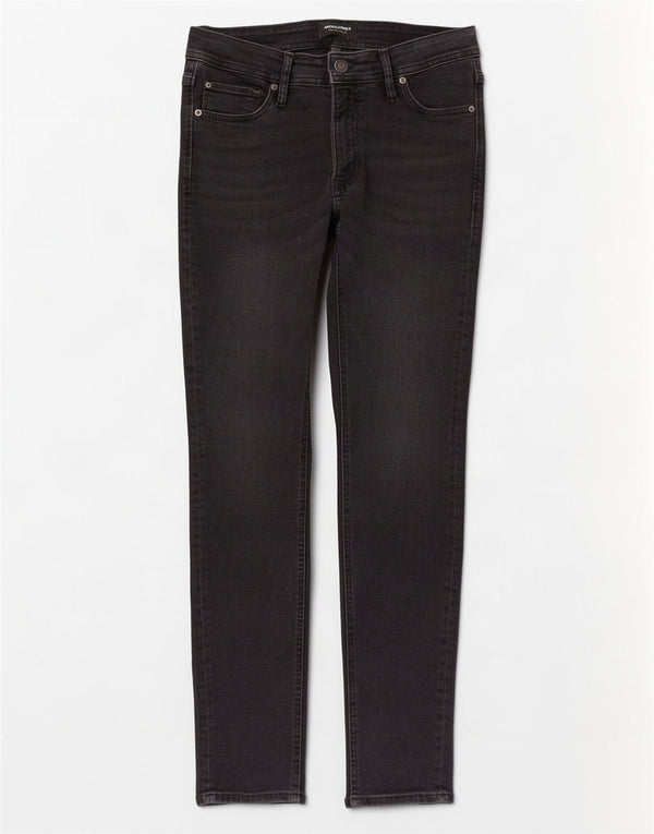 Мужские джинсы скинни Jack & Jones Liam W30 L30, черный хлопок