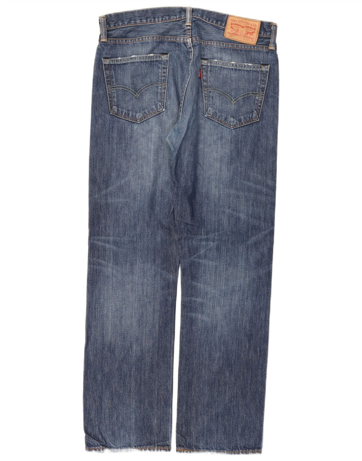 Мужские прямые джинсы Levi's 504 W32 L30 синие