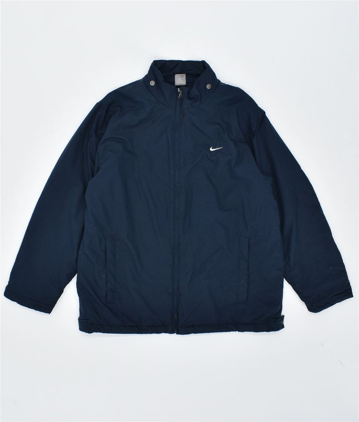 Мужская ветровка NIKE UK 42/44, большой темно-синий полиэстер